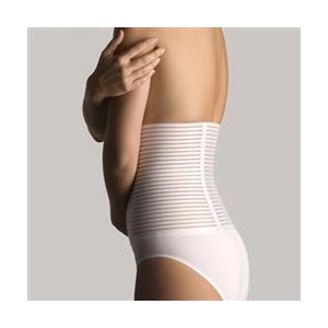 Faja Lumbar Velcro Blanca...